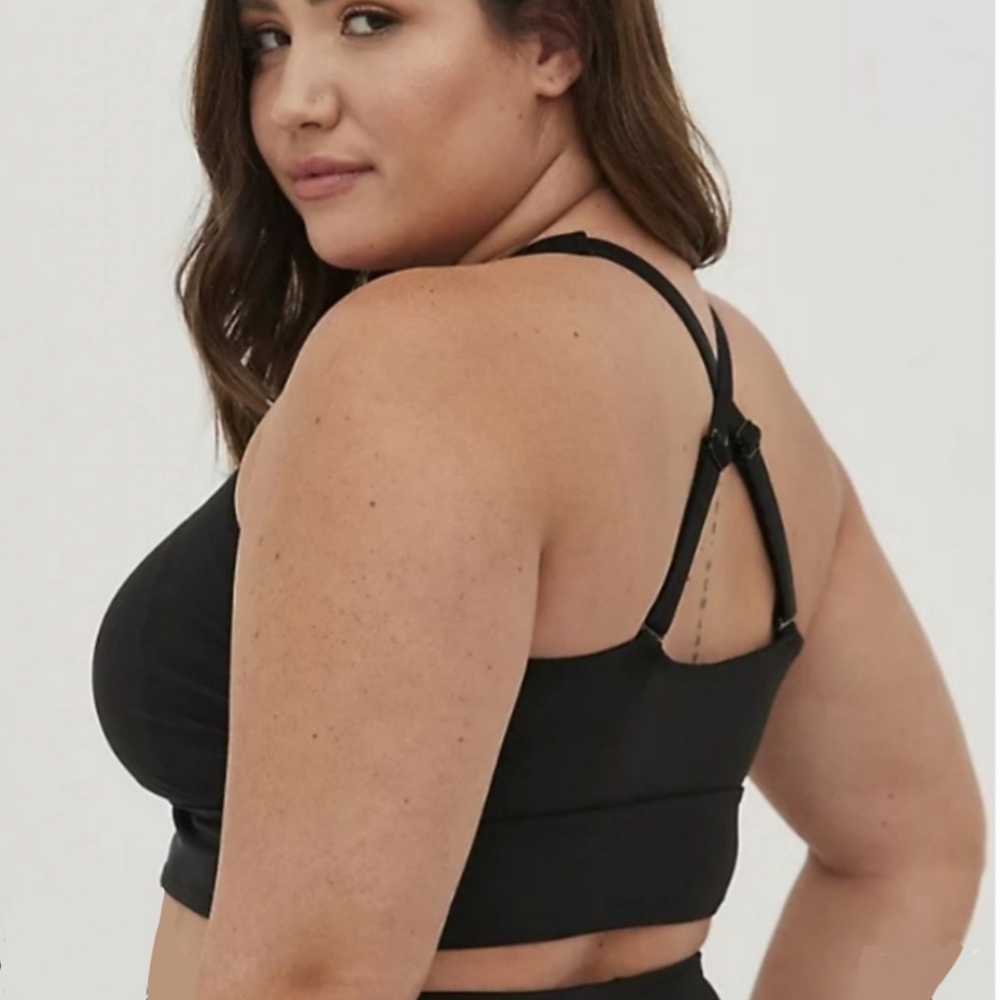 Torrid Black Swim Top